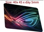 BÀN DI CHUỘT - may viền Size 400 X 450 X dày 5MM